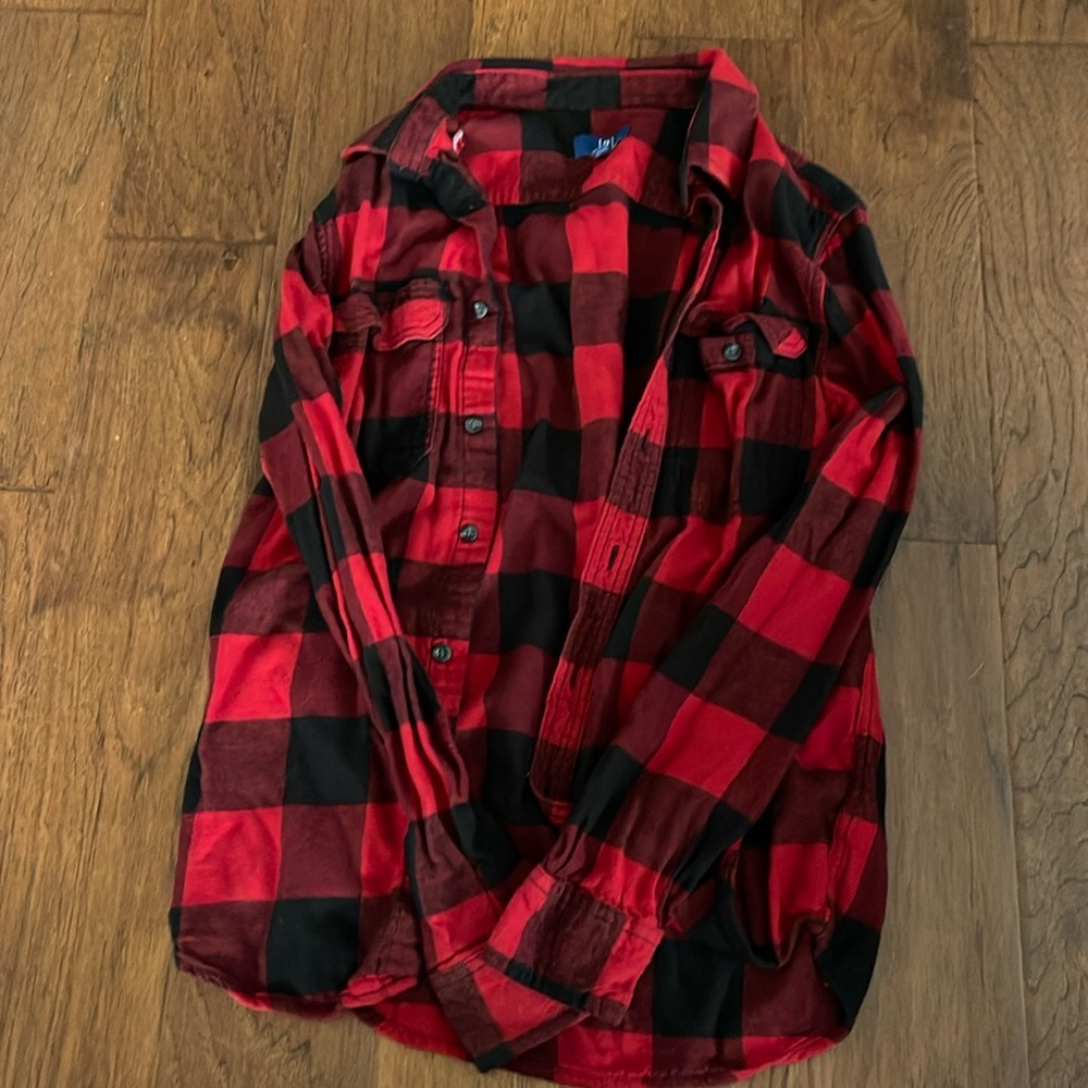 Adult XS flannel button up